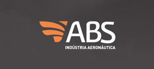 ABS - Industria Aeronáutica #logo #design