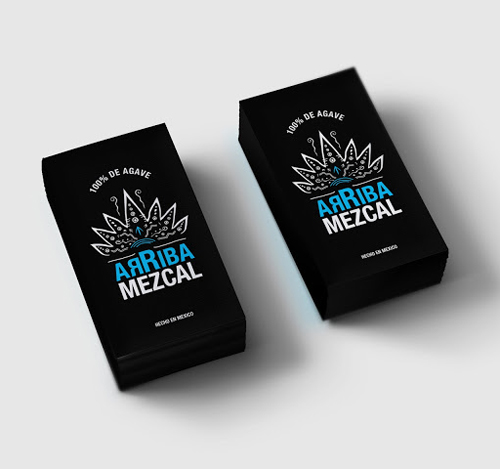 Arriba Mezcal Packaging Design