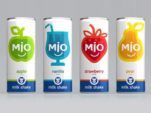 MIO Milk Shake Packaging Design