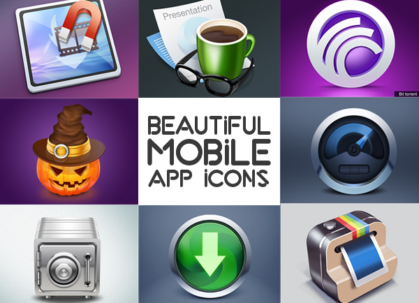 30 Beautiful App Icons That Will Help to Make Up Your Design Skills