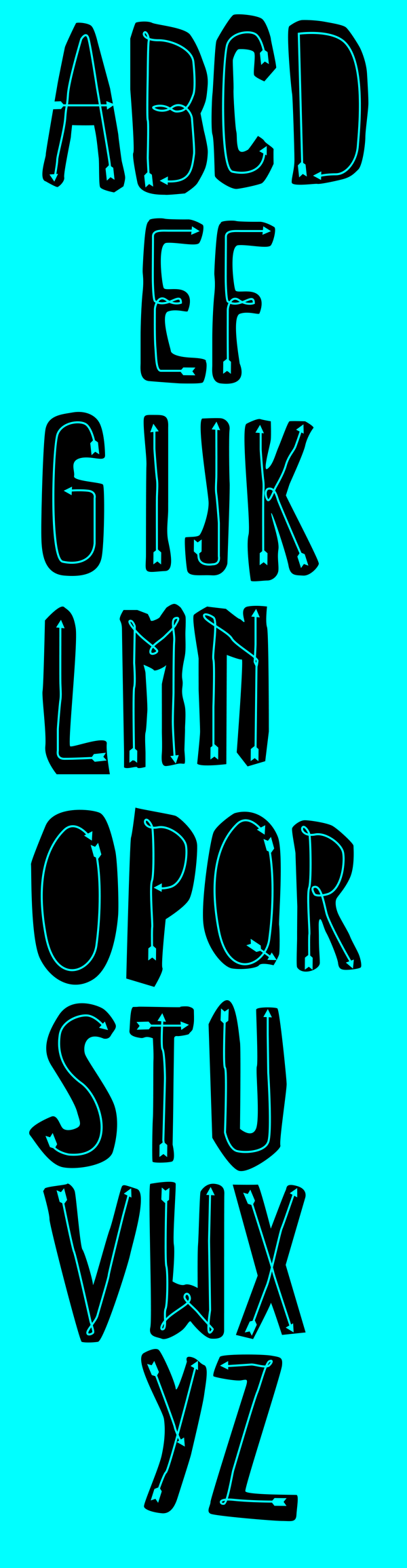 Look Up - Free Font