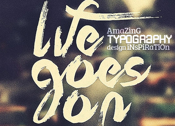 25 Remarkable Typography Design Created by Professional Designers