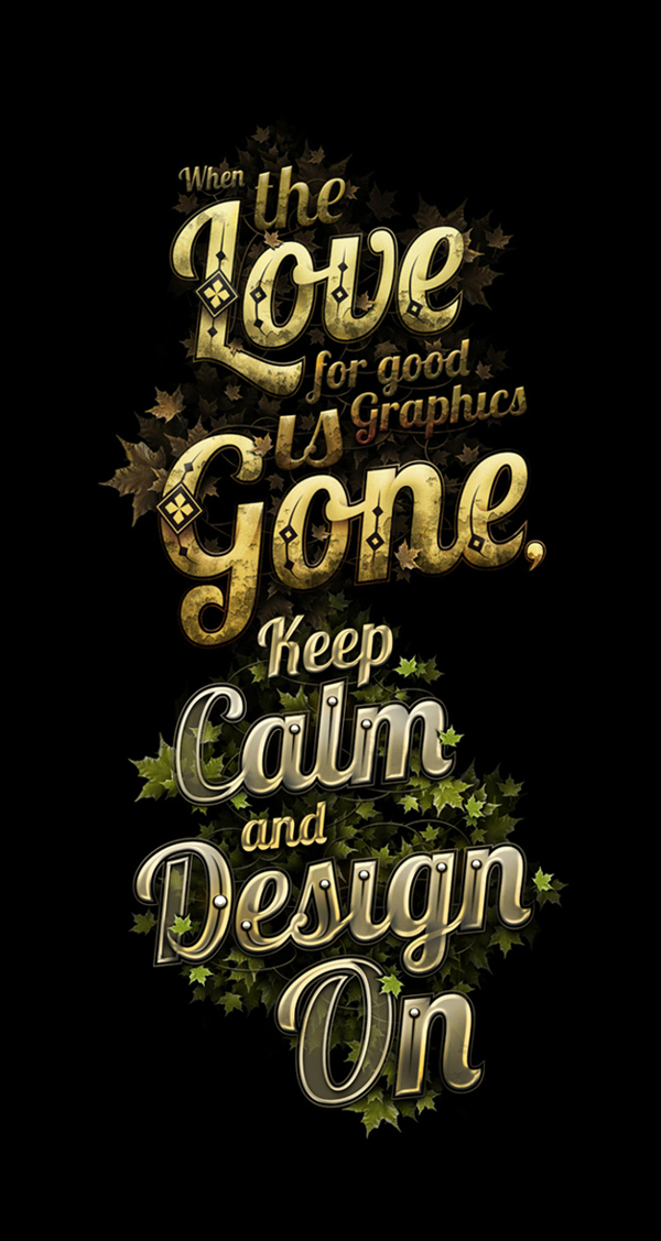 25 Remarkable Typography Design Created by Professional Designers - 11