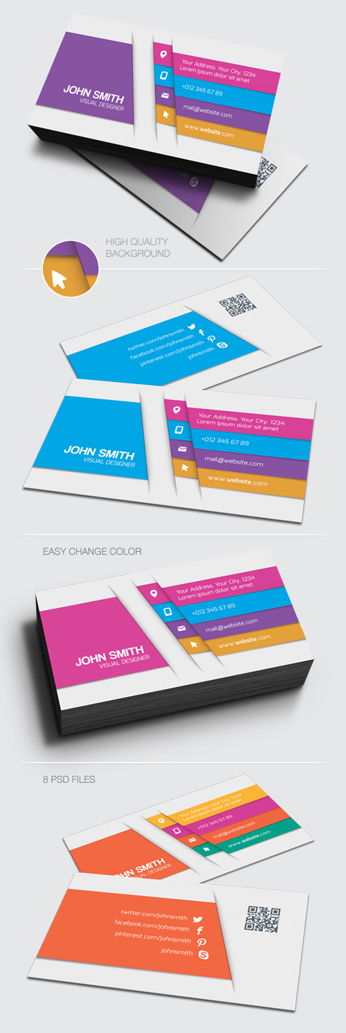 Visual Designer Business Cards Design-12