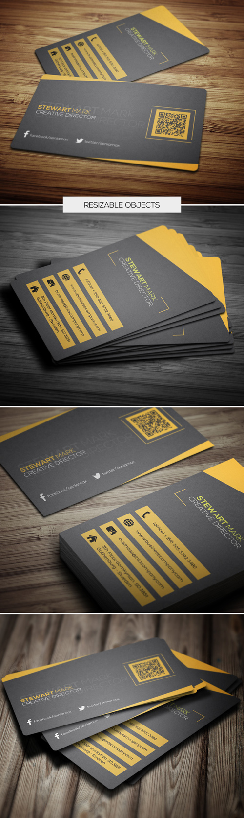 Creative Director Business Cards Design-5