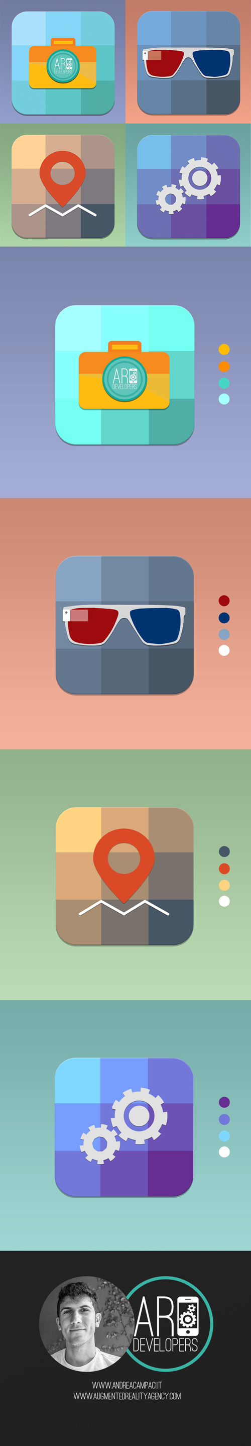 ICON KIT for AUGMENTED REALITY APP