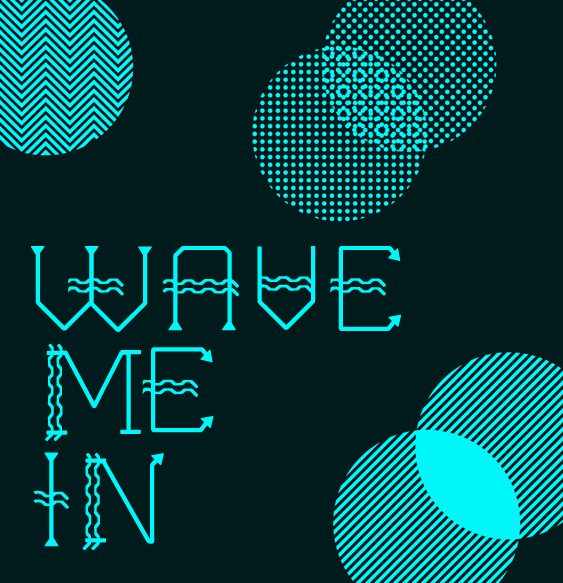 WAVE ME IN - Free Font