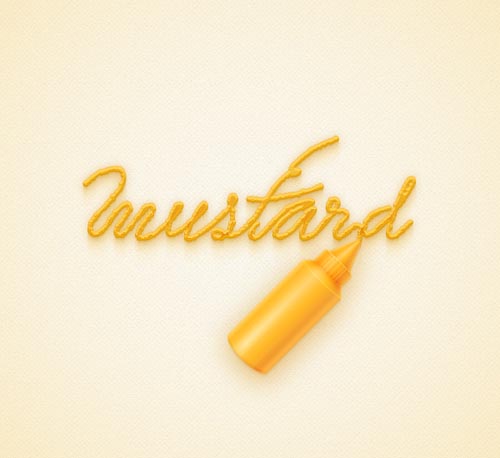Create a Mustard Text Effect in Adobe Illustrator