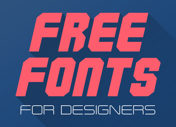 15 Stylish Free Fonts For Graphic Designers