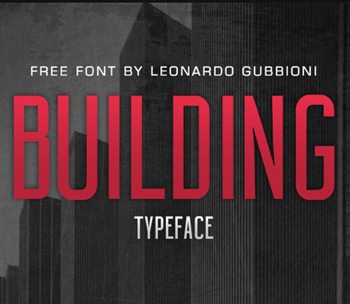 Building Typeface