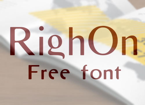 RighOn Font