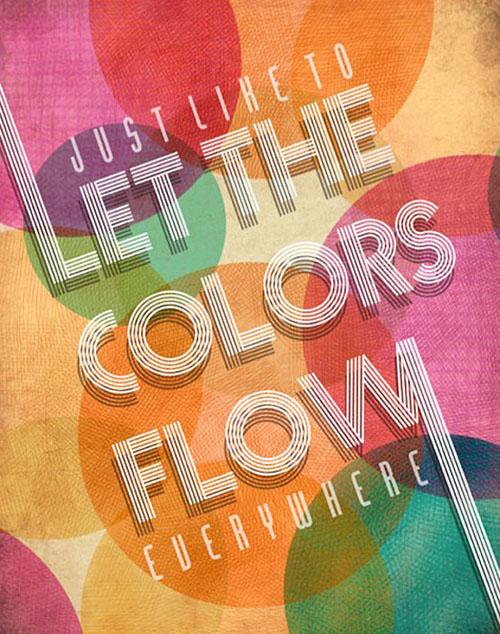 Let the Colors Flow