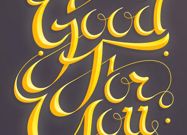 25 Remarkable examples of Typography Design - Created by Professional Designers