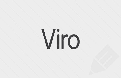  Viro - Sans Serif Font