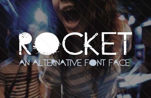  Rocket - Alternative Web Font