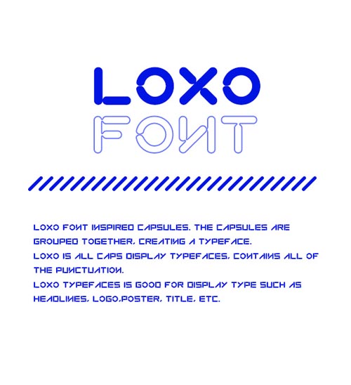 LOXO (free font)