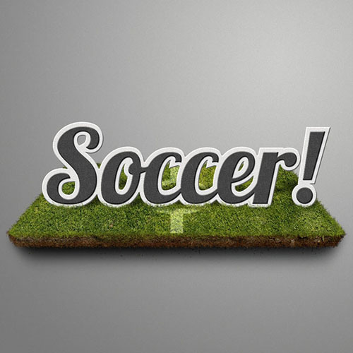 Create a Soccer-Themed Text Effect in Photoshop