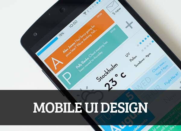 Mobile UI design for Inspiration - 3