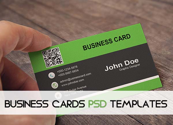 15+ Classic Business Cards PSD Templates