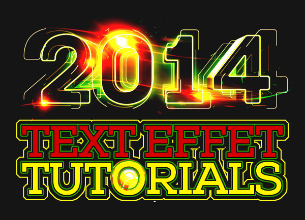 15 Best Text Effect In Adobe Photoshop Illustrator Tutorials