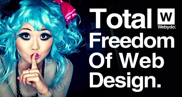 Total Freedom of Web Design