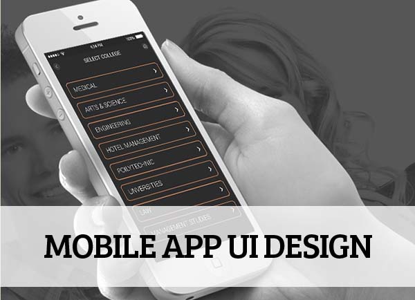 Mobile UI design for Inspiration – 5
