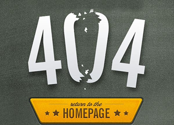 30+ 404 Error Page Design Examples for Inspiration