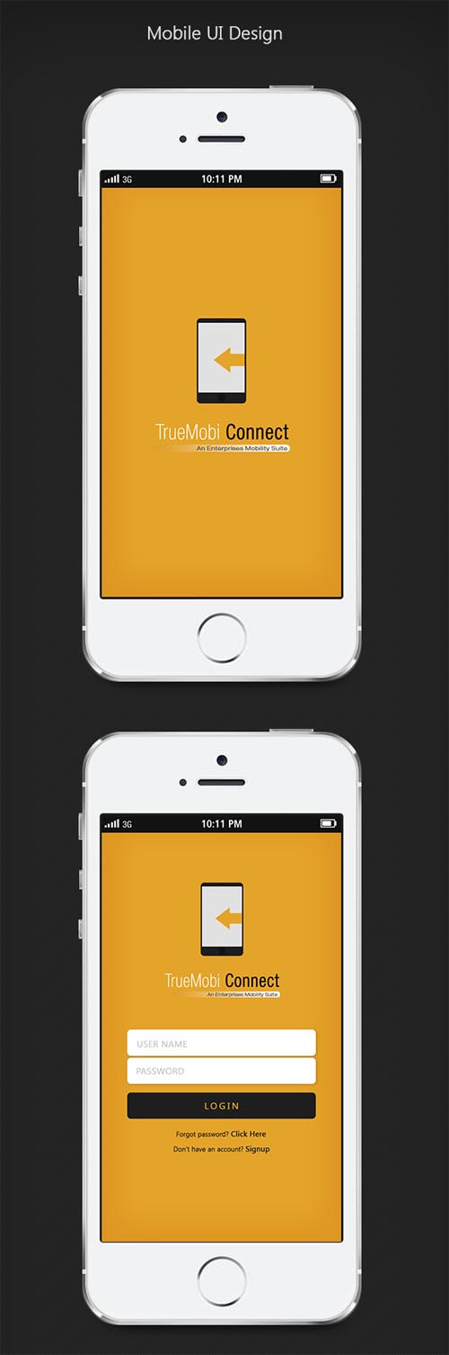 Mobile UI Design