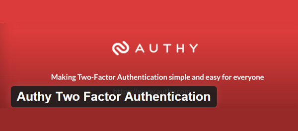 Authy Two Factor Authentication WordPress Plugin