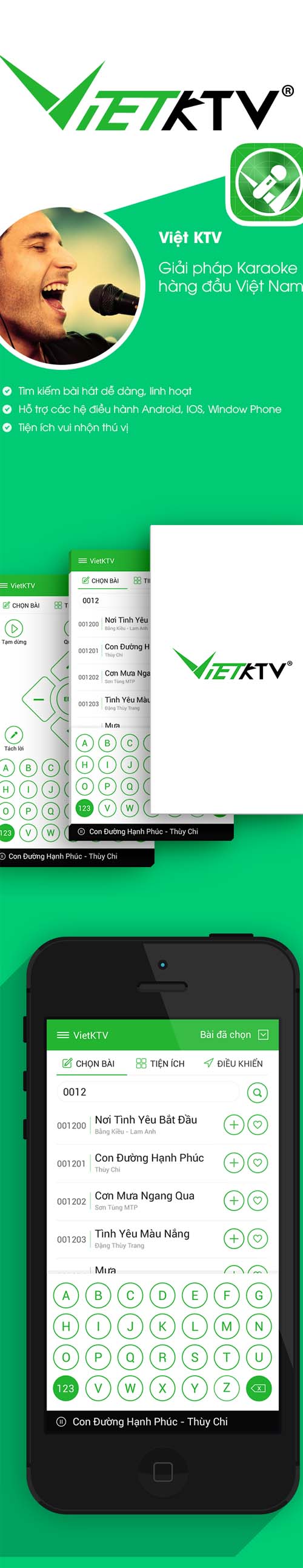 Vietnam KTV Remote IOS 7 APP