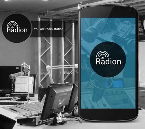 Radion App ui design