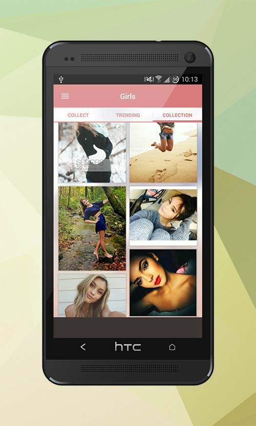 Collect UI Designs (Photo Collecting App)