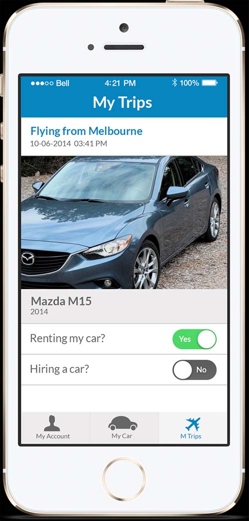 Carhood Mobile APP UI Design