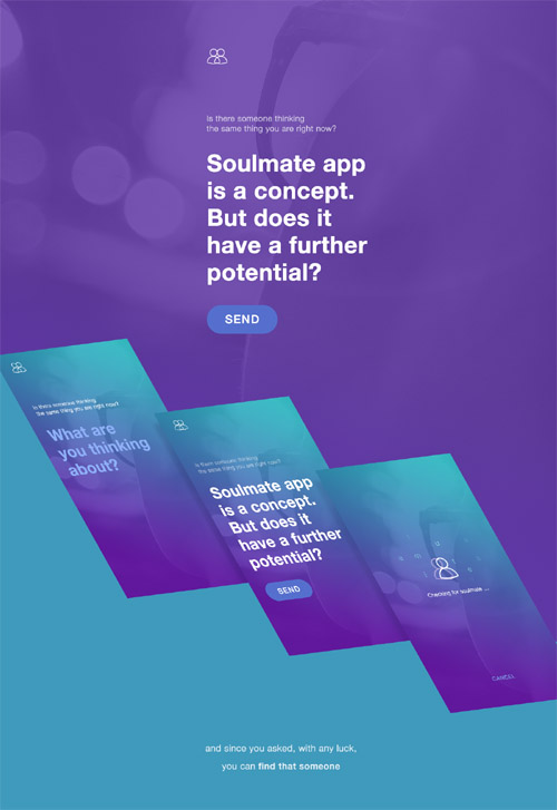 Soulmate - Mobile App Concept