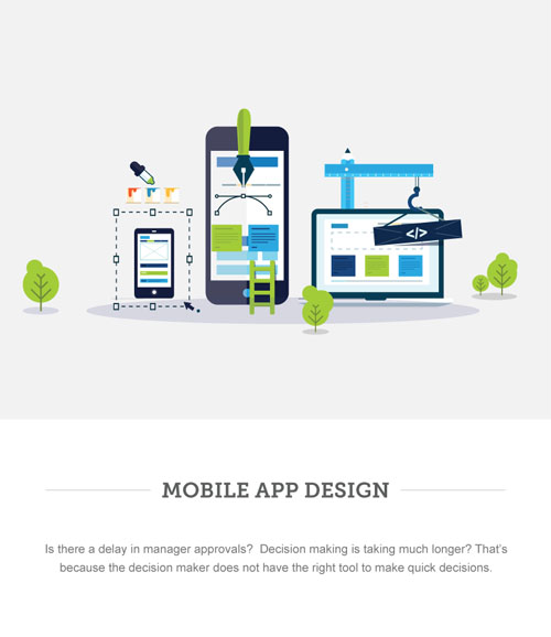 UI/UX Design- Infographics for RapidValue Solutions