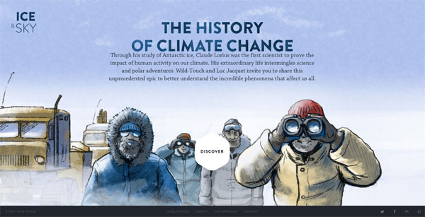 The history of climate change