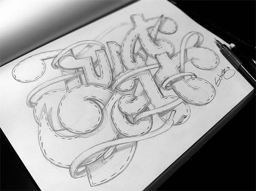 Just Do It - Leather Lettering