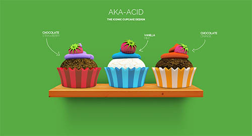 Aka-Acid web design