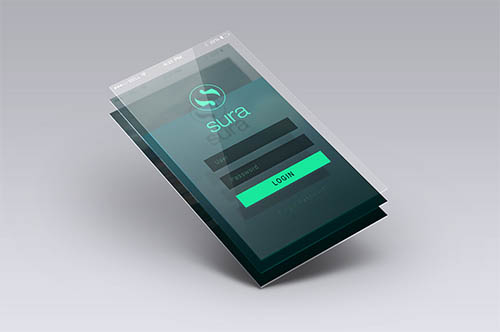 Creative Mobile Application UI Design By Ananda Das