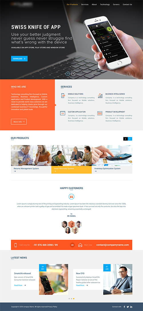 Company Website Redesign By ASK Designs