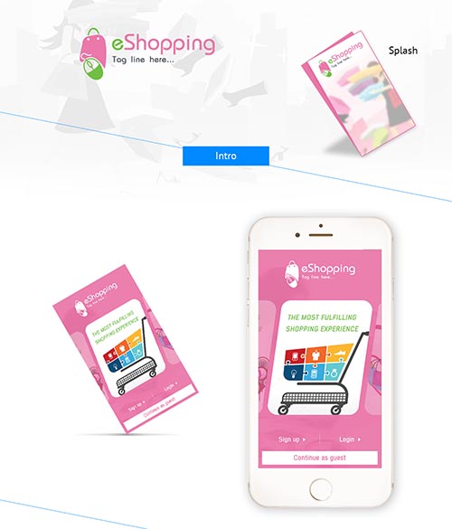 eShopping iOS Mobile APP UI & UX Inspiration Interface. By Nelli Ramu