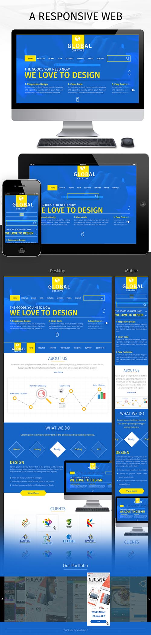 Responsive Website UI & UX Inspiration Design By Nelli Ramu