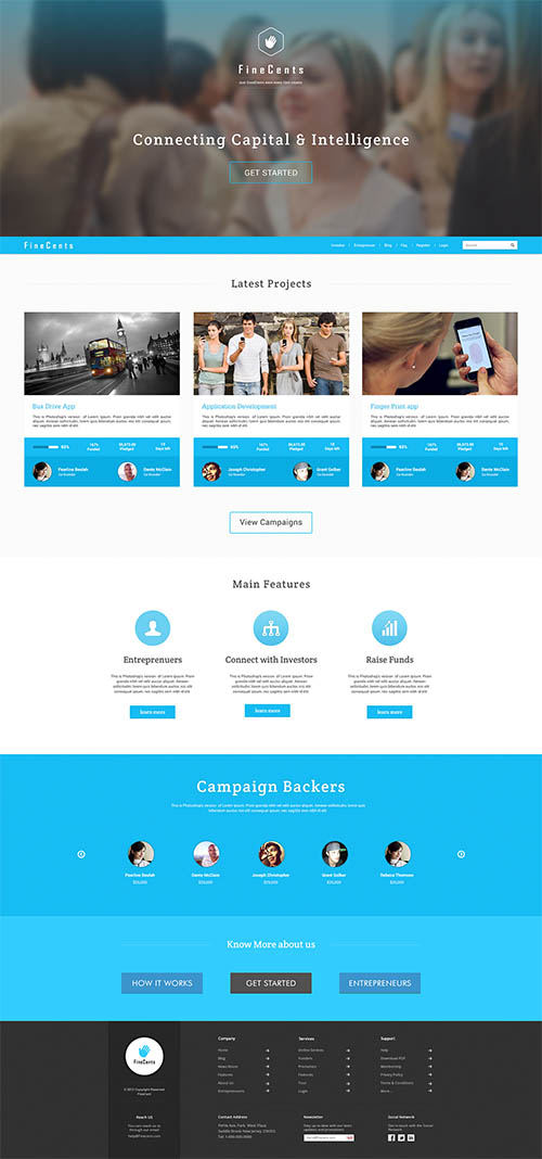 FineCents Web Design By Catalyst Concepts