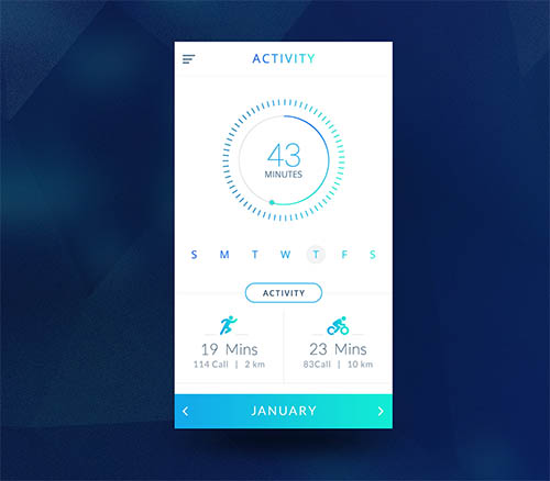 Fitness App Design By ASK Designs<