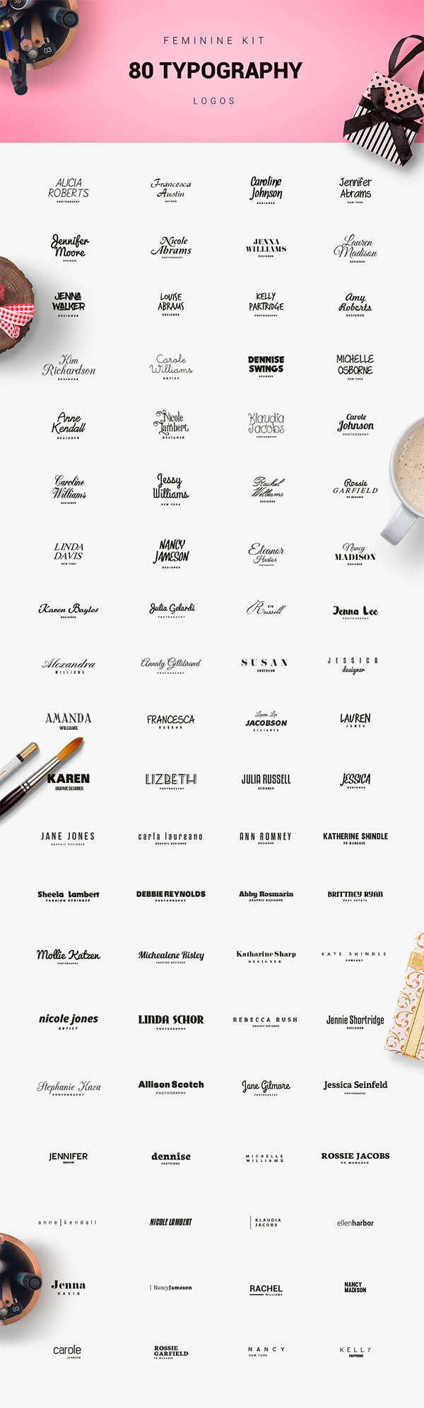 900+ Amazing Logos Bundle Available in .AI & .PSD - 15