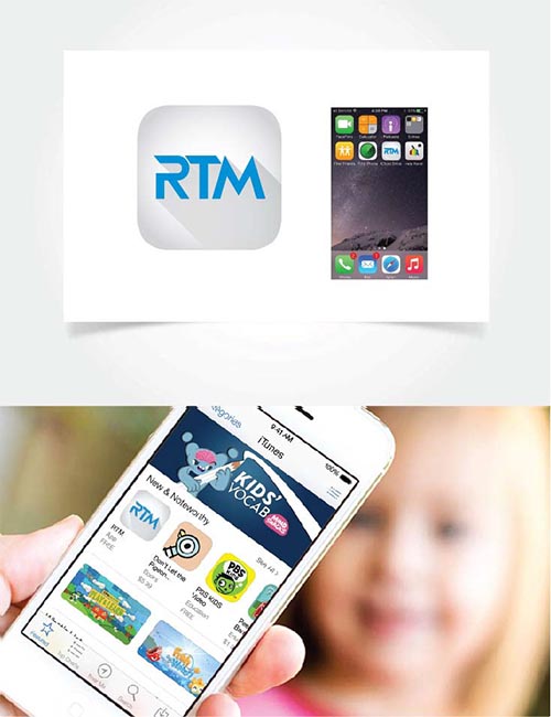 RTM app icon By META FOUR