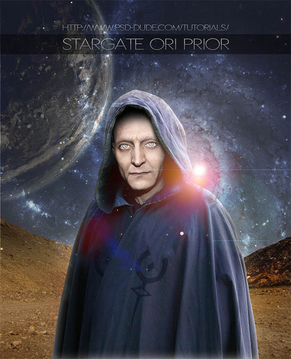 Stargate Ori Character Brought To Life In Photoshop