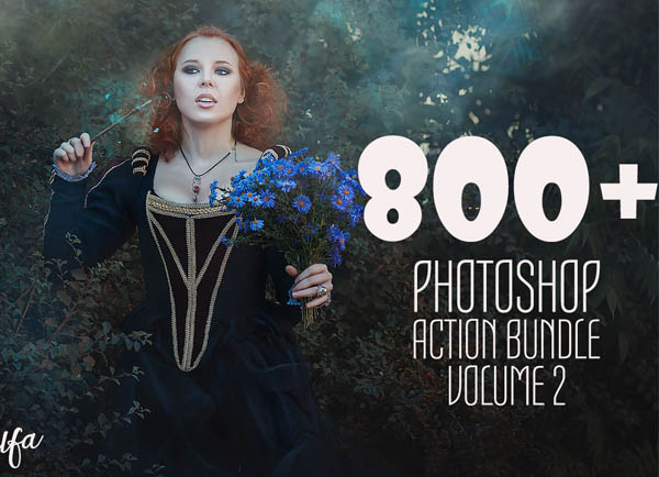 750+ Photoshop Actions for Photographers and Designers