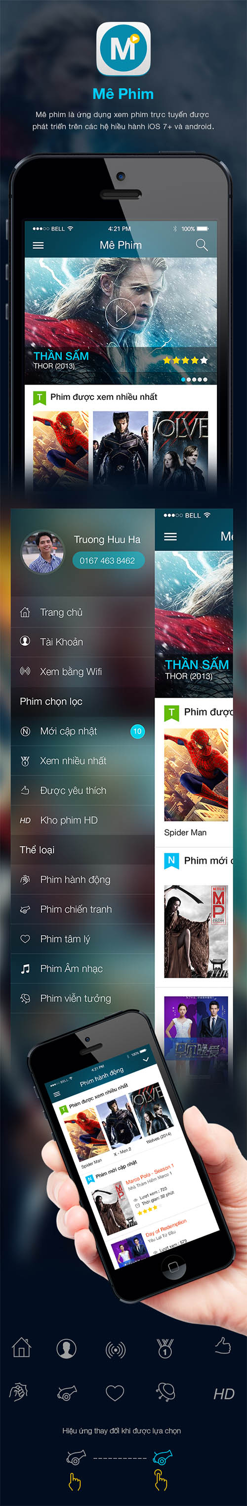 MePhim - Film App By Ha Truong