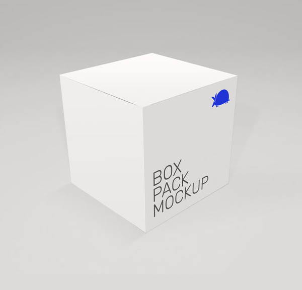 Free PSD Box Mockup